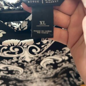 White House Black Market ScroPrint Dress- XL